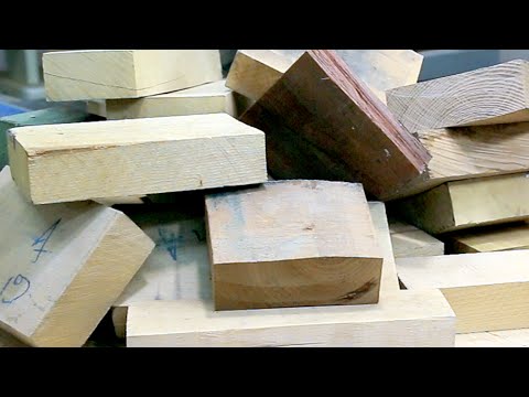 Видео: Использование коротких торцевых обрезков. The use of short scraps.