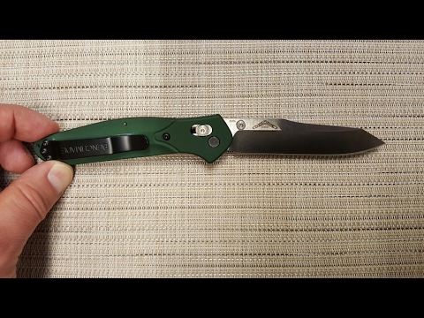 Видео: Нож 940 OSBORNE Benchmade. Мини Контего :)