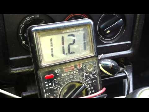 Видео: Проверка тока ЭГРД Audi 80 1.8 JN KE-Jetronic