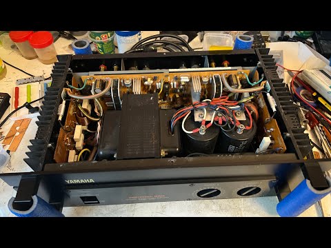 Видео: Yamaha P-2100 (17082). Профилактика