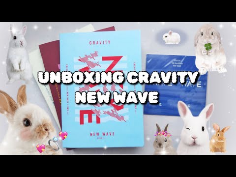 Видео: РАСПАКОВКА АЛЬБОМА CRAVITY - NEW WAVE (set) | unboxing kpop album