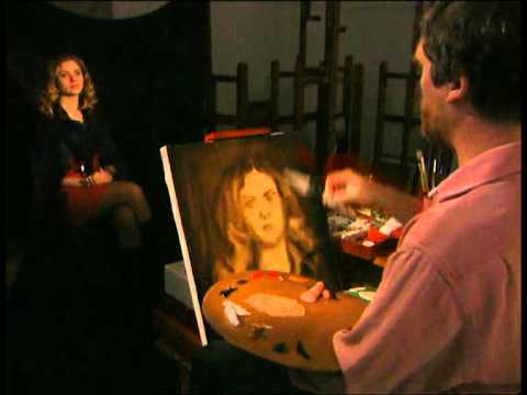 Видео: Михаил Шаньков "Мастер класс по созданию портрета" Как написать портрет за 2 часа. Часть 1