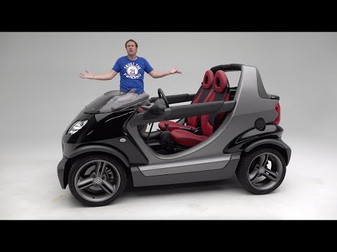 Видео: Smart Crossblade - это безумнейшая машина о существовании которой вы не знали