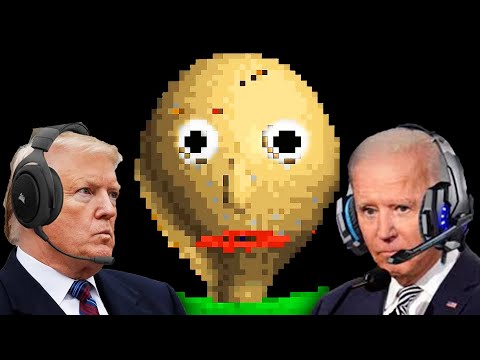 Видео: Президенты США играют в Baldi's Basics