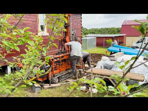 Видео: 💦 Как мы БУРИЛИ СКВАЖИНУ у бабушки в огороде