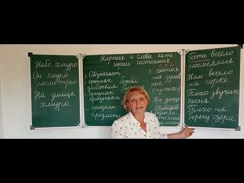 Видео: Наречия и слова категории состояния. Учимся отличать. Теперь вы точно их никогда не перепутаете!