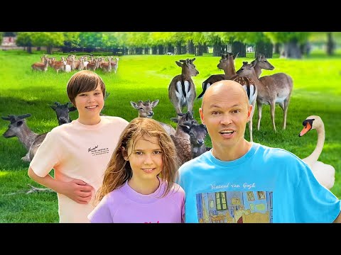 Видео: ВЛОГ Селфи с животными в нашем парке