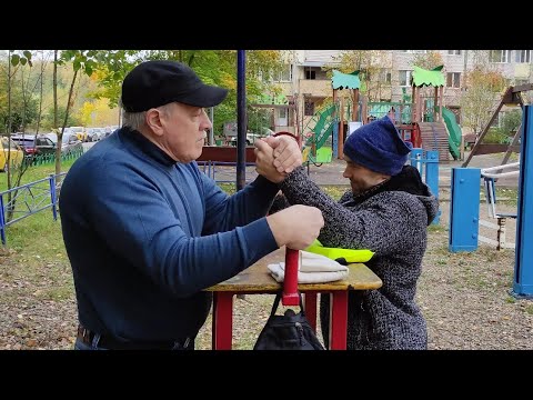 Видео: Ветеран армрестлинга из Балашихи сокрушил нас! АРМашиха - 1