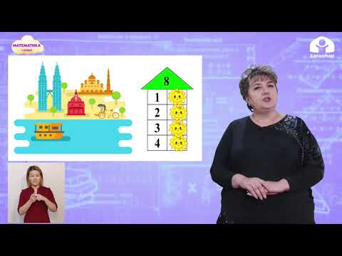 Видео: МАТЕМАТИКА 1 класс / Состав числа 8, вычитание из числа вида 8 / ТЕЛЕУРОК 3.03.21
