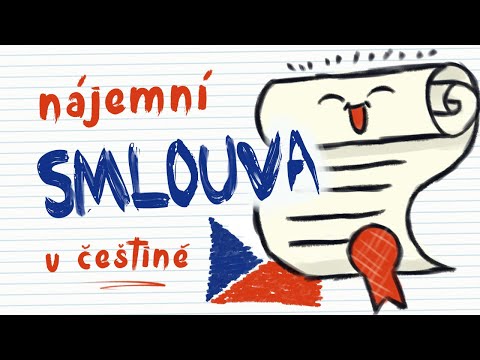Видео: Урок 31. Как арендовать жилье в Чехии Часть 2 | Как оформить договор аренды | Разговорный чешский