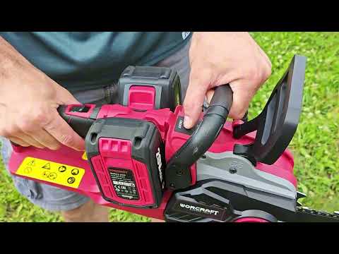 Видео: Акумуляторна пила Worcraft CGC S40LiBA
