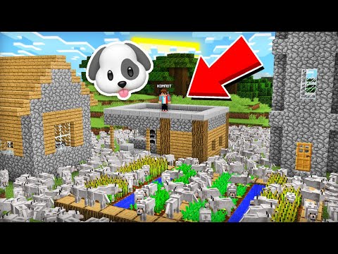 Видео: ПОЧЕМУ В НАШЕЙ ДЕРЕВНЕ ТАК МНОГО СОБАК В МАЙНКРАФТ | Компот Minecraft