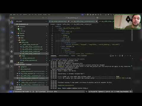 Видео: DATALEARN | DE - 101 | МОДУЛЬ 4-10 Начало работы с dbt | часть 2