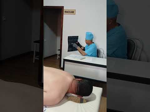 Видео: Тожикистонлик беморда бел умуртка лар остеохондрози ва оек огриги