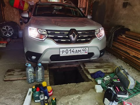 Видео: Renault Duster 2021 TCE150 Промежуточное ТО-1,5 22500