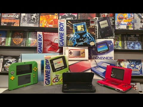 Видео: Рейтинг портативных консолей Nintendo