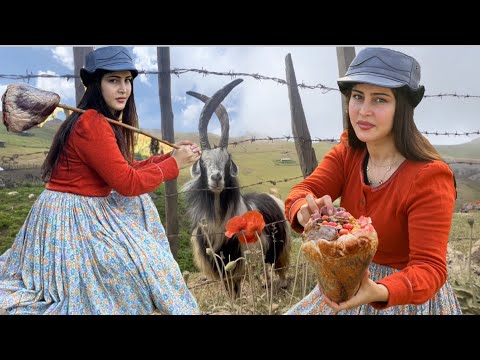 Видео: Готовим сердце с овощами в холодный зимний день! Готовим в деревне