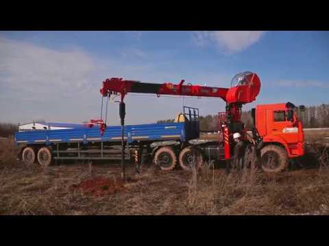 Видео: Седельный тягач КамАЗ 43118 с БКУ Taurus 086A