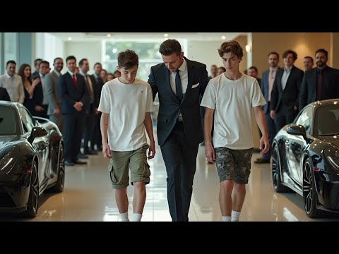 Видео: 2 подростка были выгнаны из автосалона, на следующий день приехали 2 Роллс-Ройса миллиардера-папы.