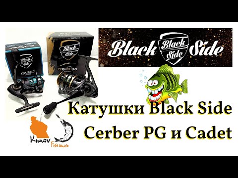 Видео: Катушки для рыбалки Black Saide Cerber PG и Cadet