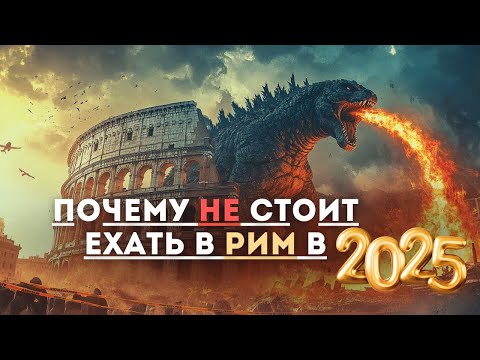 Видео: #17  ПОЧЕМУ НЕ СТОИТ ЕХАТЬ В РИМ в 2025 году???  //Юбилей, Годзилла и исчезнувший фонтан Треви