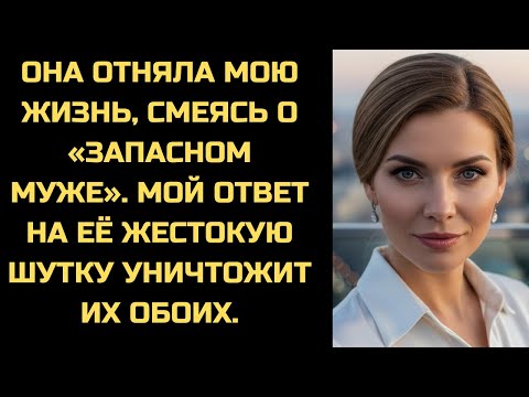Видео: Жена смеялась: "У меня есть запасной муж". На следующий день я показал ей "запасную жену".