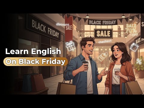 Видео: Чёрная пятница | Американская культура | Урок разговорного английского | Подкаст на английском