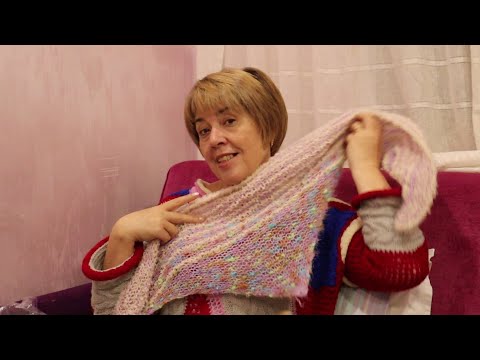 Видео: Конкурс "Кикиморы тоже вяжут" Шарфик для Кикиморы