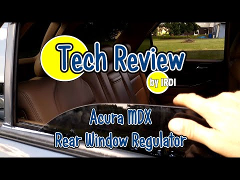 Видео: Задний стеклоподъемник Acura MDX
