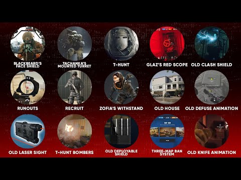 Видео: 30 вещей, которые исчезли навсегда в Rainbow Six Siege