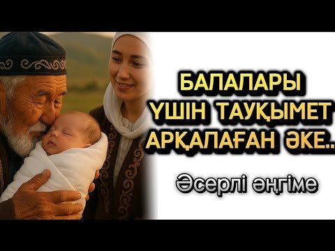 Видео: Балалары үшін тауқымет арқалаған әке... Әсерлі әңгіме..