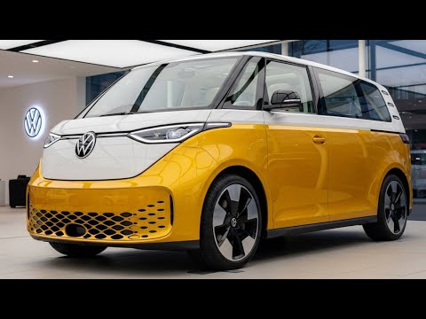 Видео: Наконец-то я увидел его вживую — Volkswagen ID Buzz 2026 года оказался даже лучше, чем ожидалось!