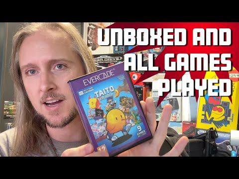 Видео: Taito Arcade 2 на Evercade: распаковка и все игры, в которые вы играли на настоящем картридже!