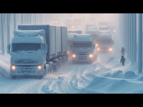 Видео: Транспортный хаос: Снежный апокалипсис на дорогах Казахстана. События дня 11.02.2024