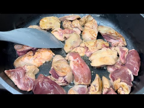 Видео: Куриную ПЕЧЕНЬ не любит тот, кто не умеет её ВКУСНО готовить! Такую печень едят ВСЕ без исключения!