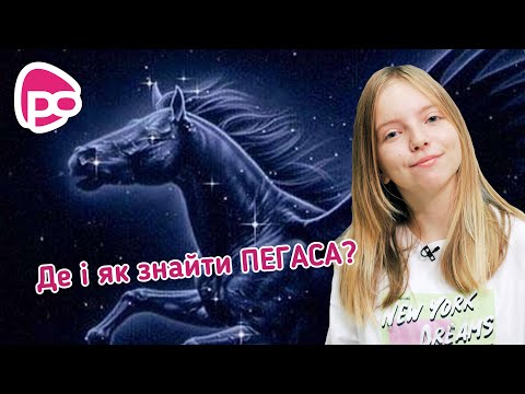 Видео: Як з'явилось і де шукати сузір'я Пегас? ВІкторія Питель / Тема: (СУЗІР'Я)