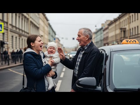 Видео: 70-летний таксист нашёл в машине младенца со страшной тайной.