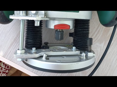 Видео: Лифт фрезера Bosh pof 1200 AE