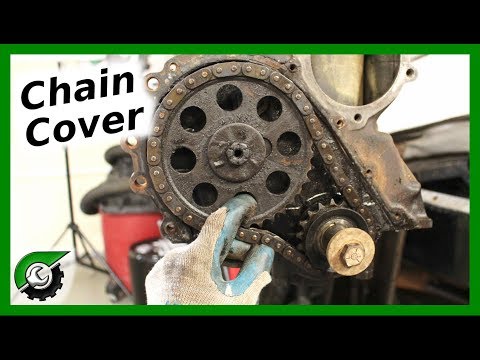 Видео: Крышка цепи ГРМ и масляный поддон Jeep 4.0: Ремонт двигателя, часть 4