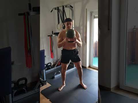 Видео: 20 МИН. тренировка с гирей ДОМА 