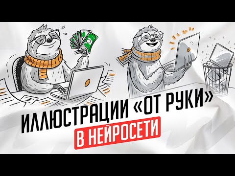 Видео: Как сделать иллюстрации от руки в нейросети, создаём и раскрашиваем комикс в едином стиле!