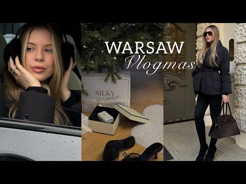 Видео: VLOG Warsaw/ Подготовка к Новому году, мероприятия, распаковка покупок и предновогодние будни