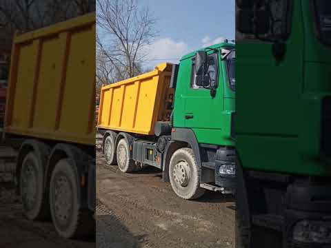 Видео: обзор самосвала МАЗ 6501 с мотором Weichai WP12. 1ЧАСТЬ