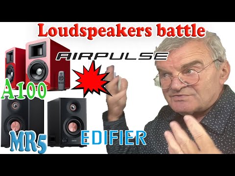 Видео: Edifier MR5 против Airpulse A100