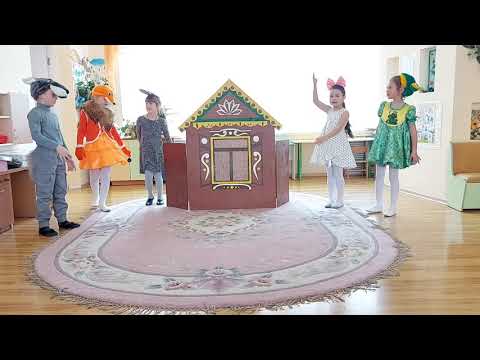 Видео: Сказка теремок на английском языке