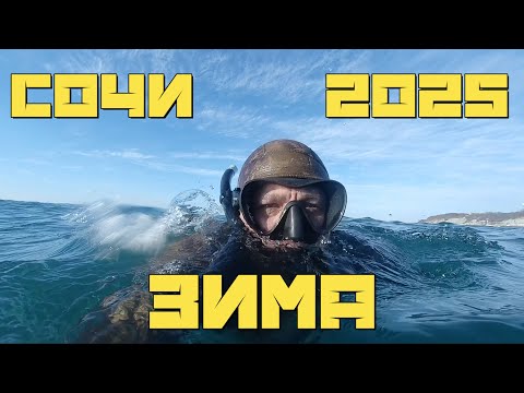 Видео: Подводная НЕ охота зимой в Сочи 2025