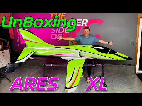 Видео: Потрясающий KRILL ARES XL RC Jet: первый взгляд