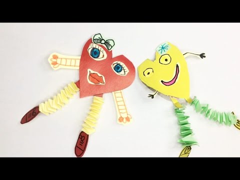 Видео: Рисование для детей от 6 до 9 лет • Валентинка на 14 февраля