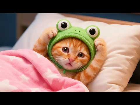 Видео: 【Кошка Момо】День на гидроцикле! Мама-кошка спасает котёнка от акулы! 🐱🌊🦈