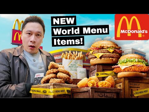 Видео: Я пробую НОВОЕ ограбление мирового меню McDonald's — Великобритания упускает эту возможность!